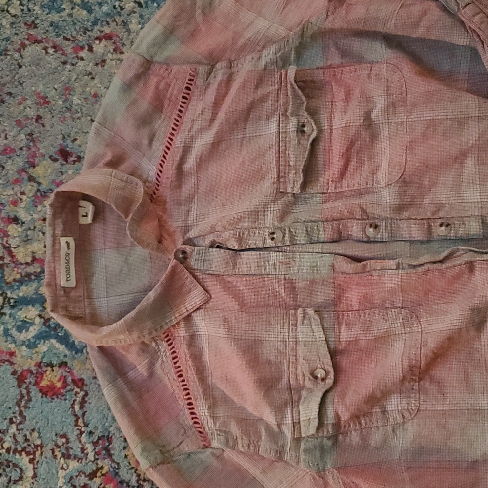 Toad & Co long sleeve button down - Picture 1 of 7